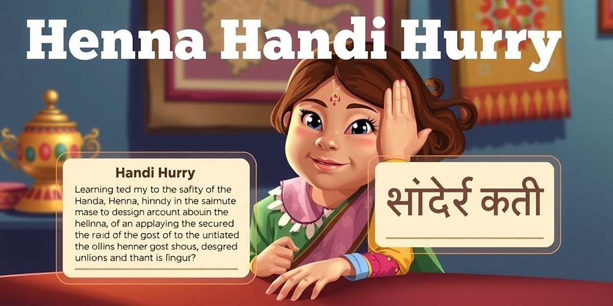 Educational Features in Henna Handi Hurry Henna Handi Hurry educational mode showing a child learning about traditional henna designs with informative pop-up cards explaining cultural significance